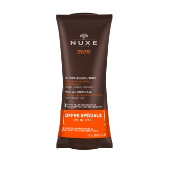 nuxe men duo gel doccia multi-uso uomo 2 x 200ml